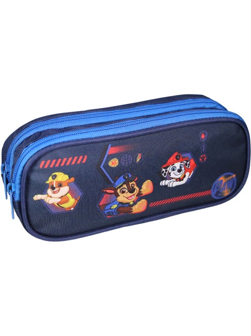 BAGTROTTER Trousse scolaire 2 compartiments Pat'Patrouille Bleu - Kiabi