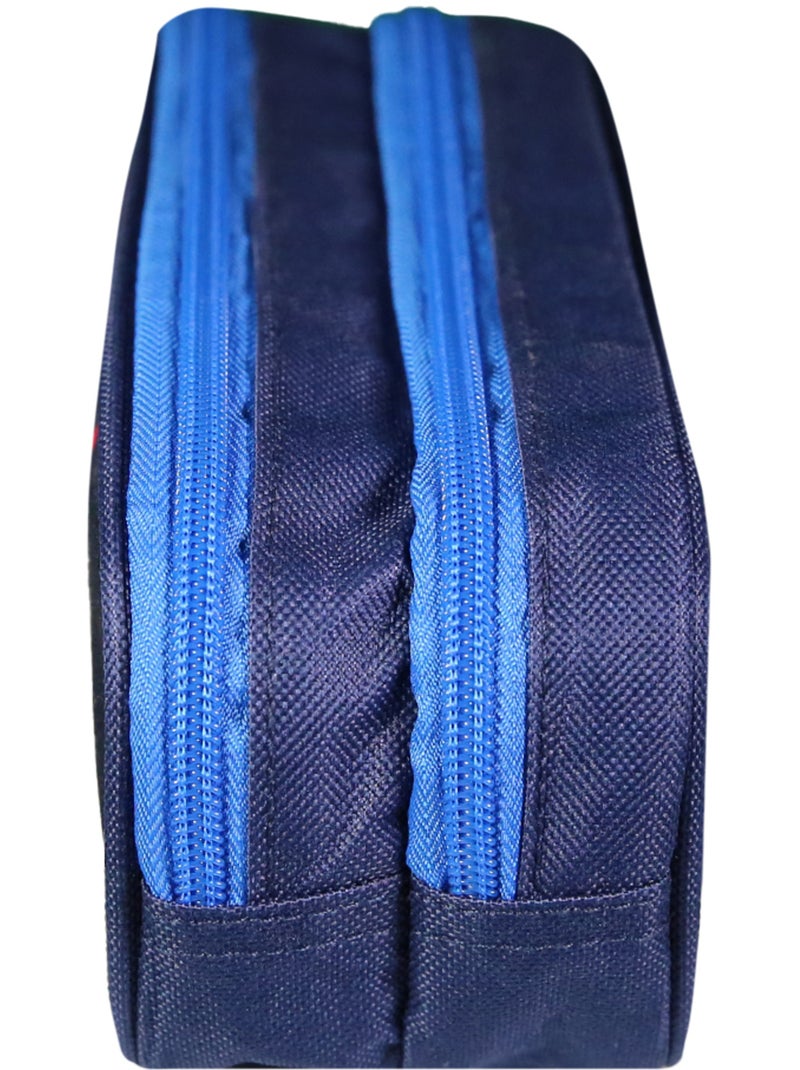 BAGTROTTER Trousse scolaire 2 compartiments Pat'Patrouille Bleu Bleu - Kiabi