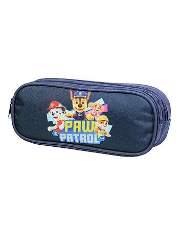 BAGTROTTER Trousse scolaire 2 compartiments Pat'Patrouille Bleue