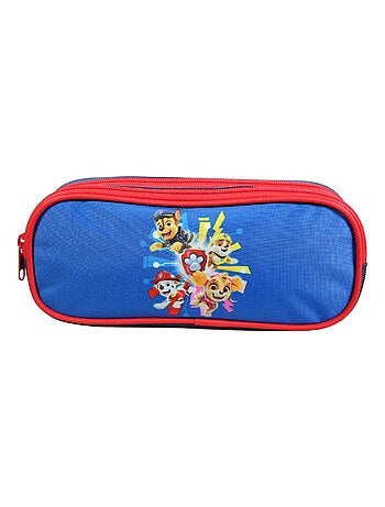 BAGTROTTER Trousse scolaire 2 compartiments Pat'Patrouille Bleue