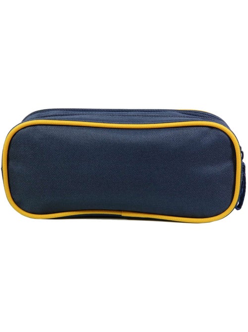 BAGTROTTER Trousse scolaire 2 compartiments Phileas Bleue Dinosaure - Kiabi