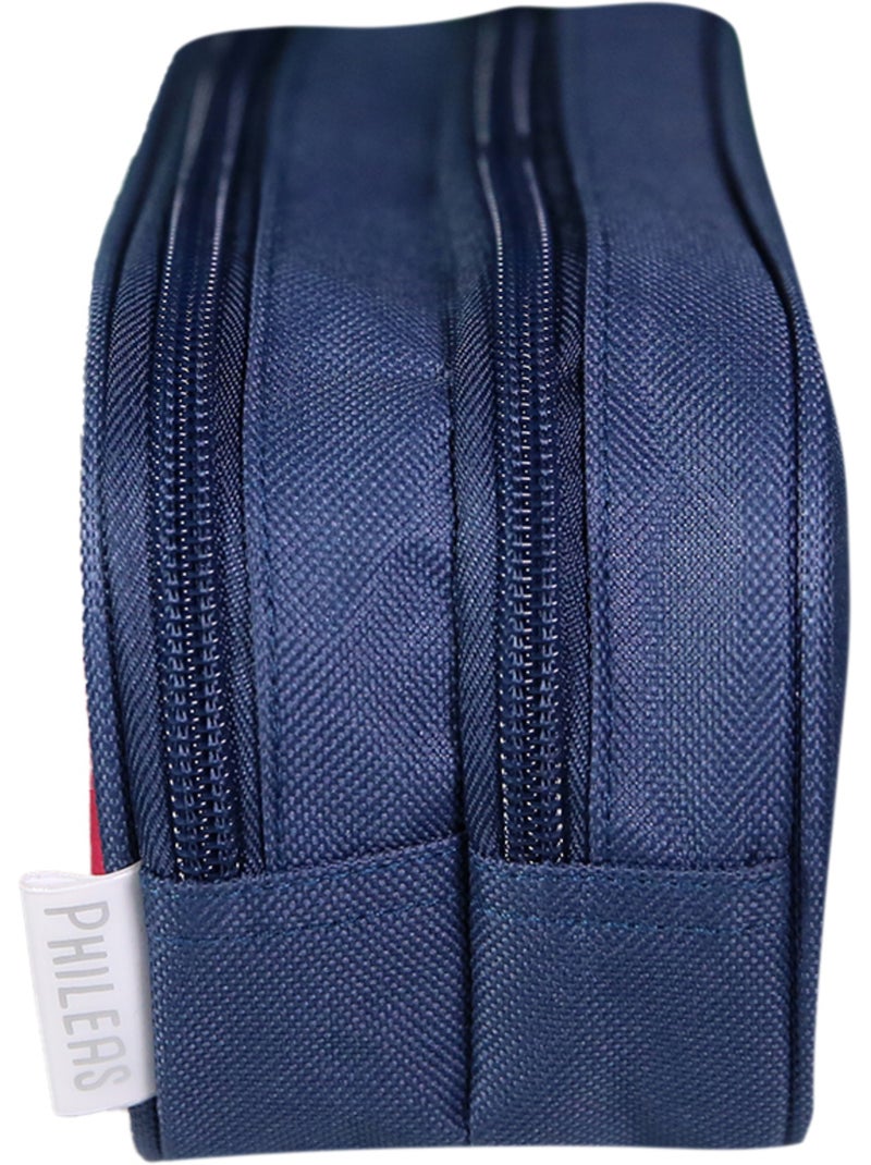 BAGTROTTER Trousse scolaire 2 compartiments Phileas Rose Rose - Kiabi