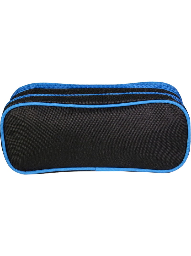 BAGTROTTER  Trousse scolaire 2 compartiments Spiderman Bleu Bleu - Kiabi