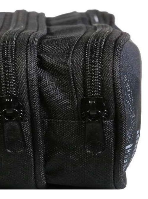 BAGTROTTER Trousse scolaire 2 compartiments Tortues Ninja Noire - Kiabi