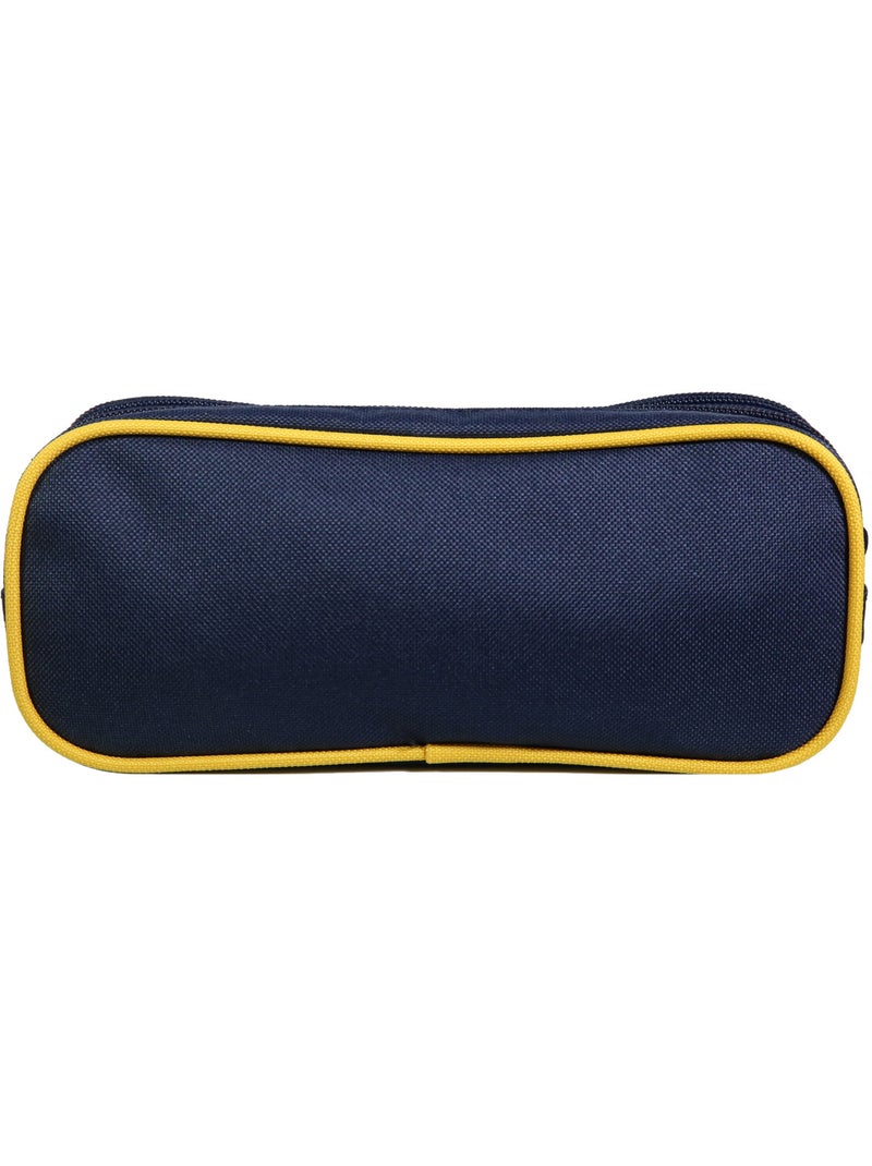 BAGTROTTER Trousse scolaire 2 compartiments Vorax Bleue Requins Bleu - Kiabi