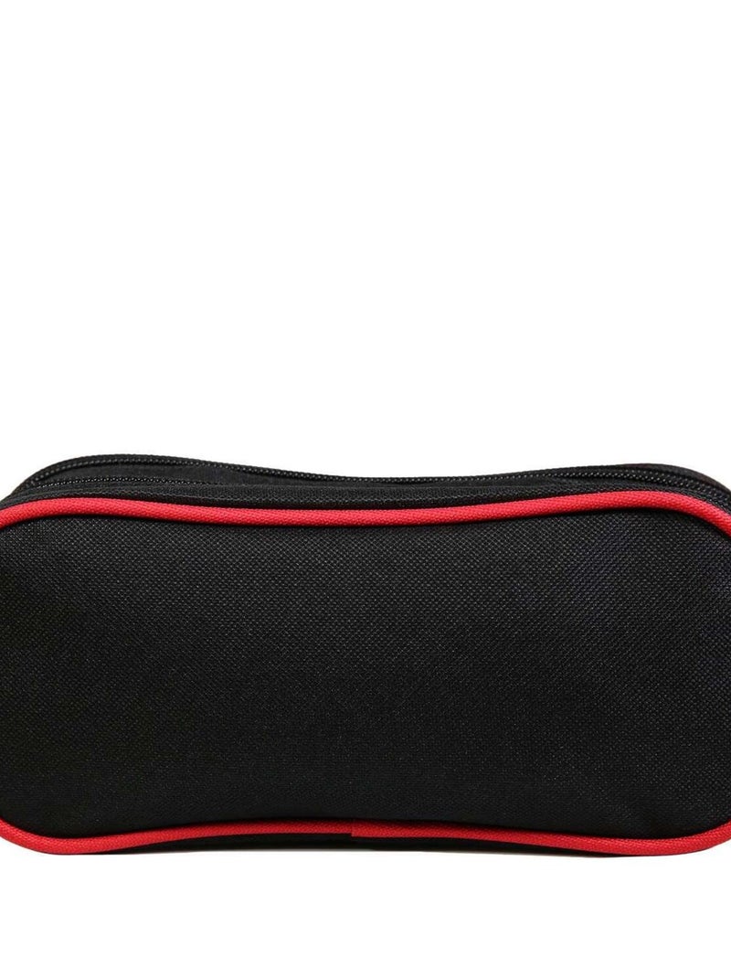 BAGTROTTER Trousse scolaire 2 compartiments Vorax Tigre Noire Noir - Kiabi