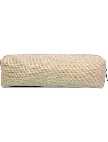 BAGTROTTER Trousse scolaire carrée No Name Doré