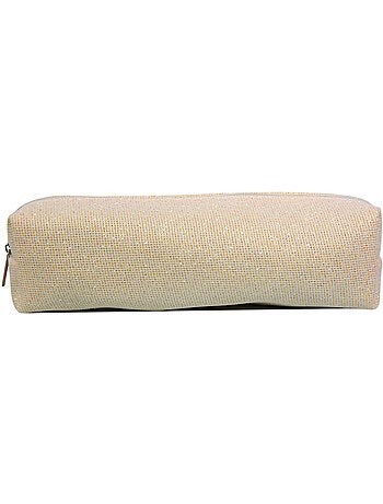 BAGTROTTER Trousse scolaire carrée No Name Doré