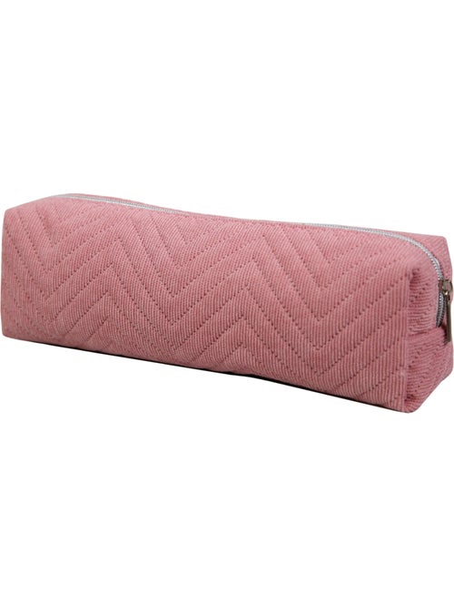 BAGTROTTER Trousse scolaire carrée No Name Rose - Kiabi