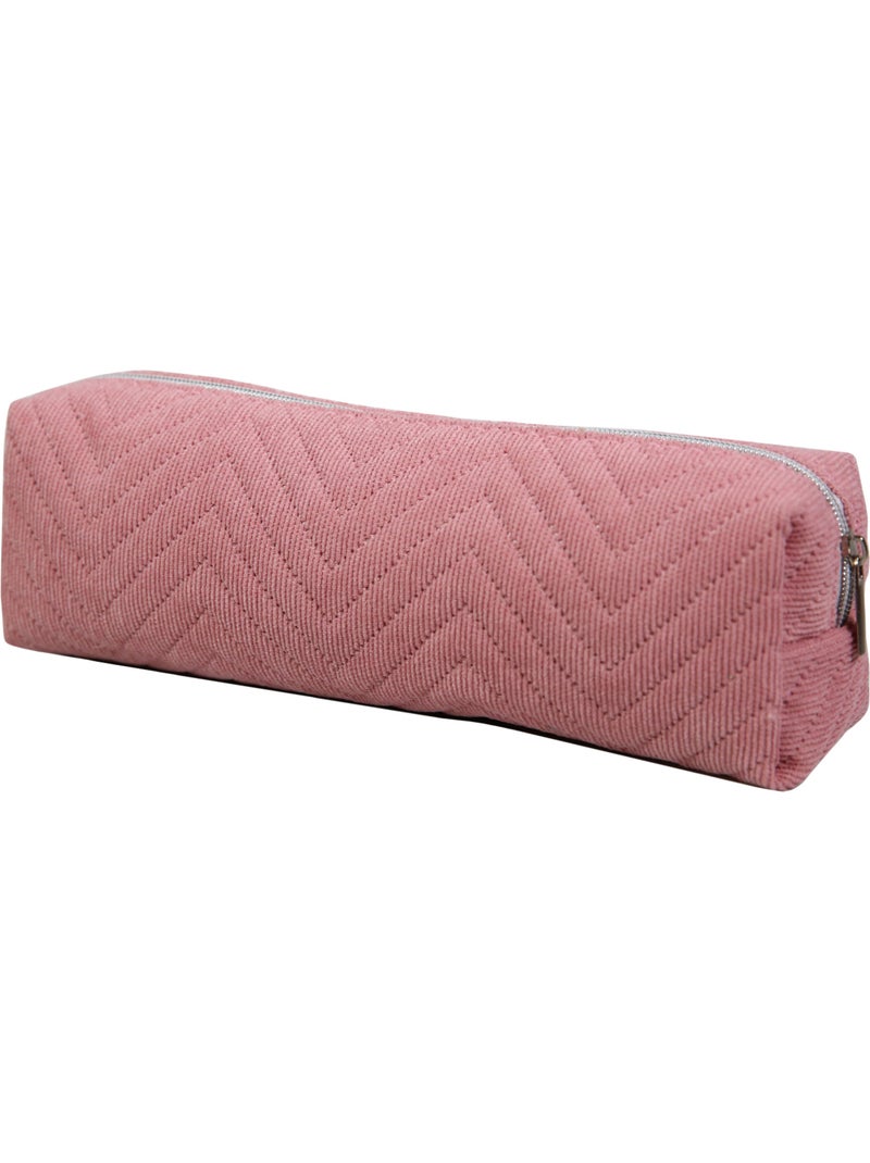 BAGTROTTER Trousse scolaire carrée No Name Rose Rose - Kiabi