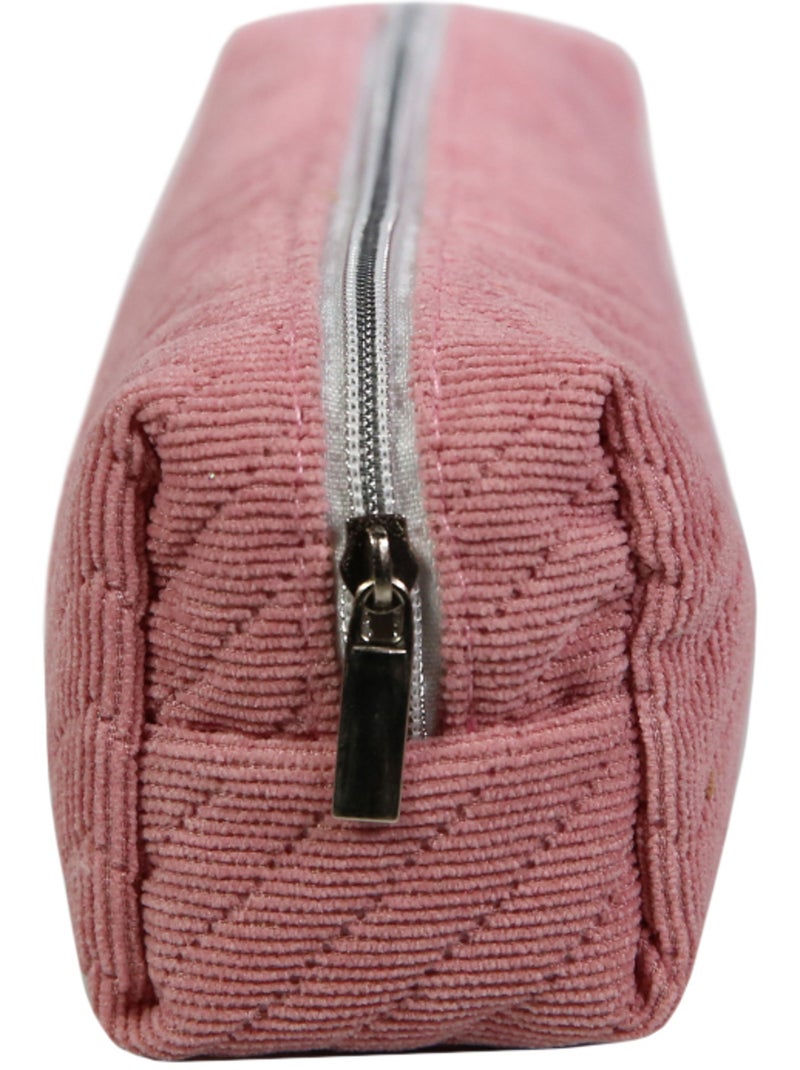 BAGTROTTER Trousse scolaire carrée No Name Rose Rose - Kiabi