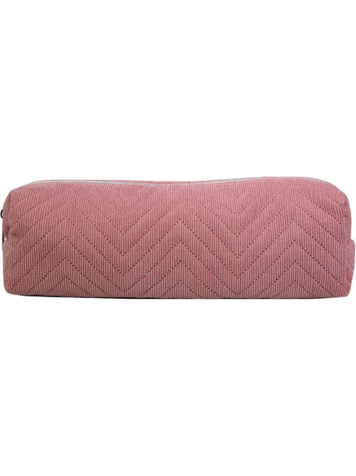 BAGTROTTER Trousse scolaire carrée No Name Rose - Kiabi