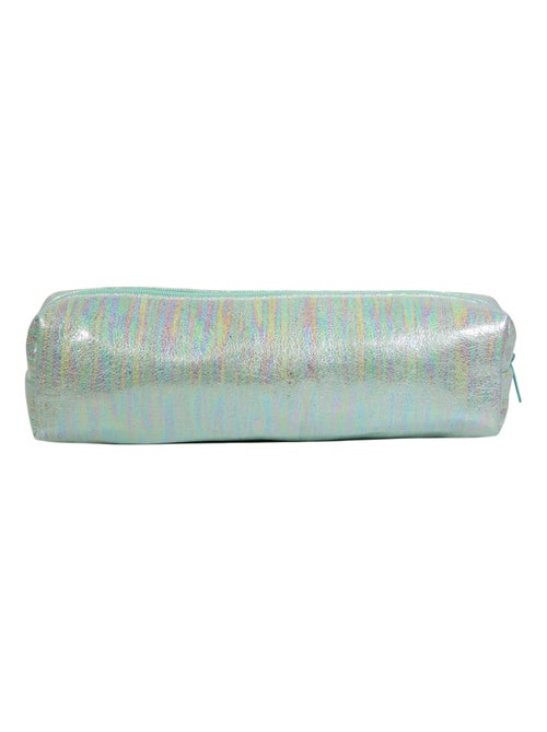 BAGTROTTER Trousse scolaire carrée No Name Turquoise - Kiabi