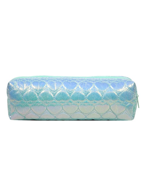 BAGTROTTER Trousse scolaire carrée No Name Turquoise - Kiabi