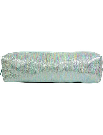 BAGTROTTER Trousse scolaire carrée No Name Turquoise