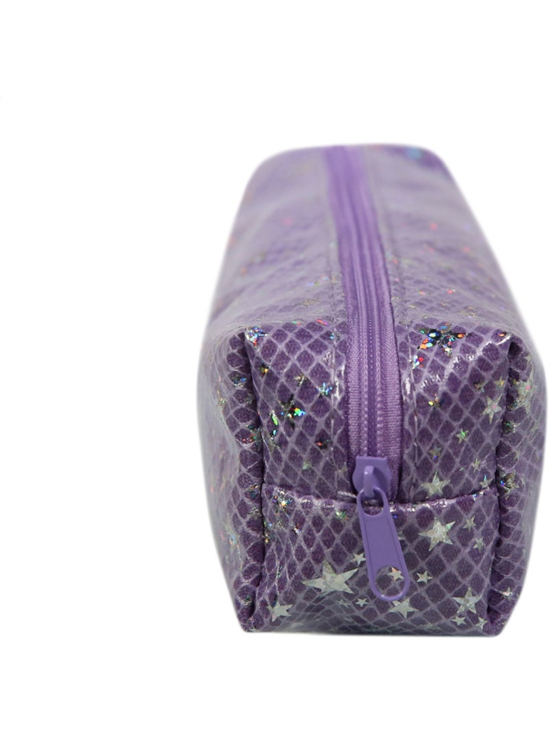 BAGTROTTER Trousse scolaire carrée No Name Violet Violet - Kiabi