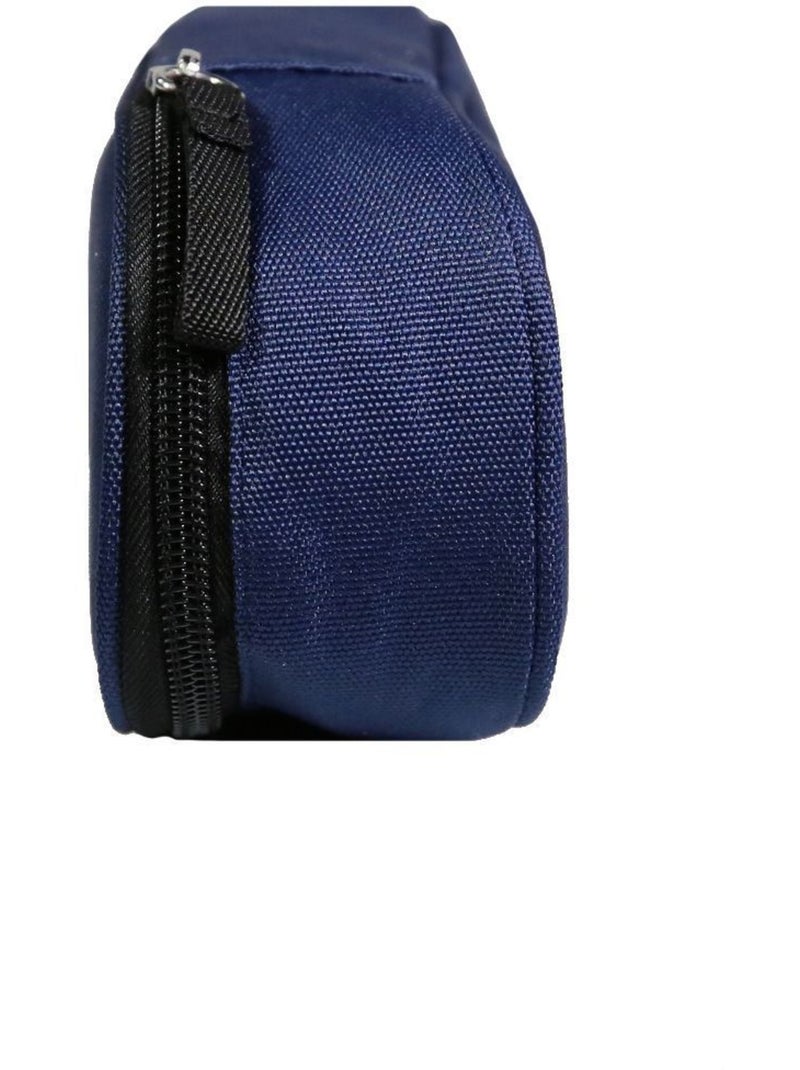 BAGTROTTER Trousse scolaire ovale Plumier Offshore Bleue Bleu - Kiabi