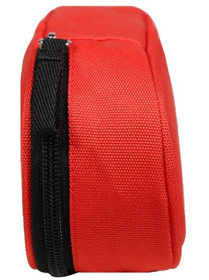 BAGTROTTER Trousse scolaire ovale Plumier Offshore Rouge Rouge - Kiabi