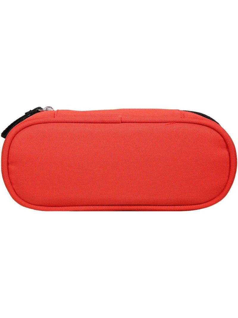 BAGTROTTER Trousse scolaire ovale Plumier Offshore Rouge Rouge - Kiabi