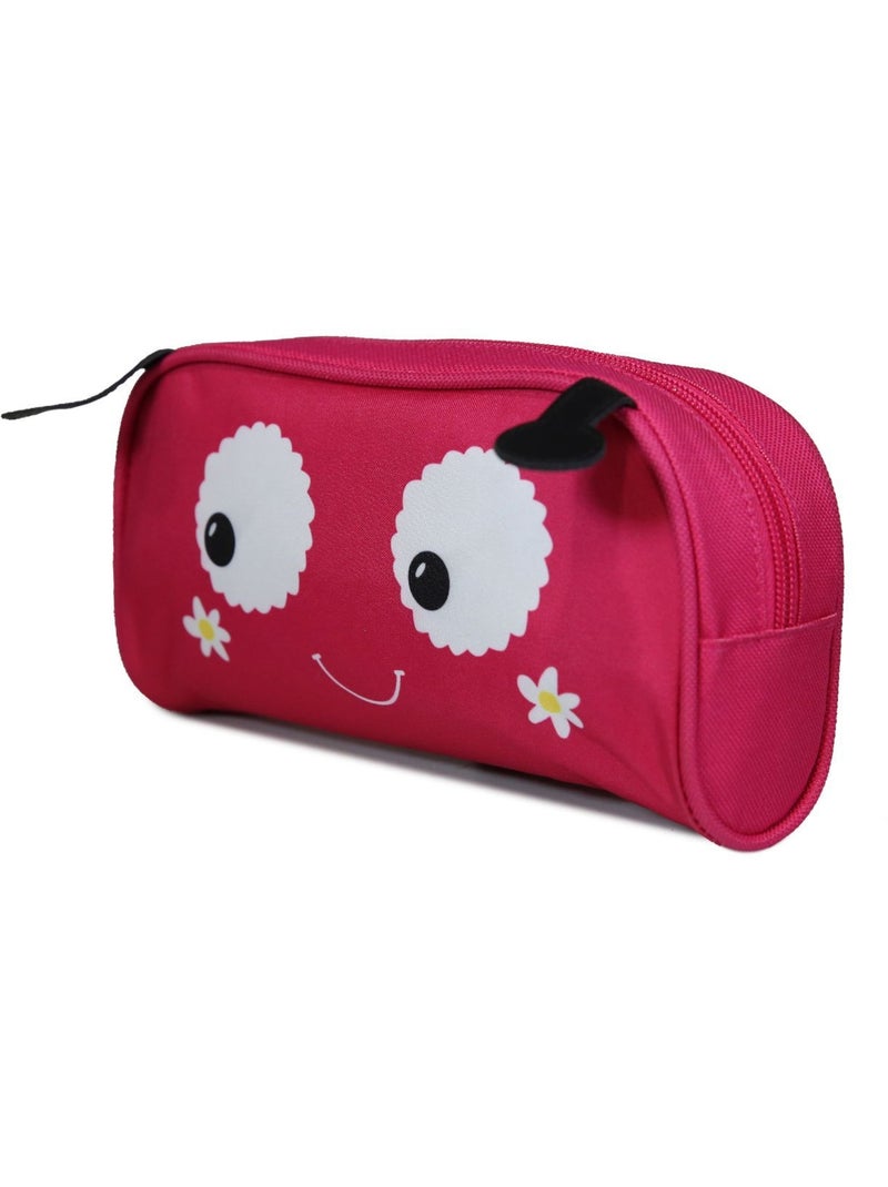 BAGTROTTER Trousse scolaire rectangulaire 3D Coccinelle Kids Rose Rose - Kiabi