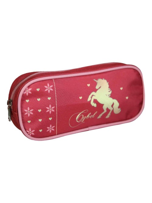 BAGTROTTER Trousse scolaire rectangulaire Cybel Rose - Kiabi