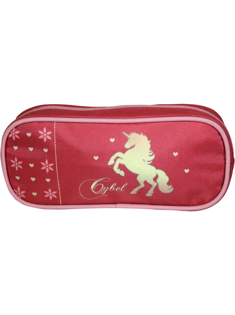 BAGTROTTER Trousse scolaire rectangulaire Cybel Rose Rose - Kiabi