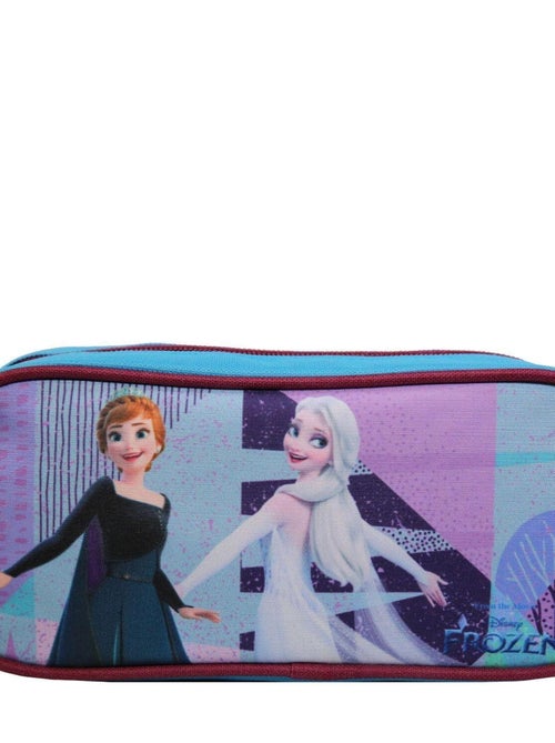 BAGTROTTER Trousse scolaire rectangulaire Disney La Reine Des Neiges / Frozen Multicolore - Kiabi