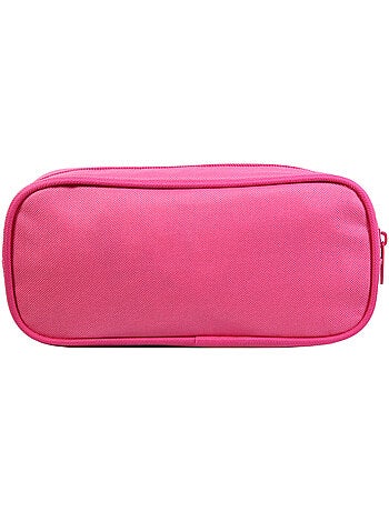 BAGTROTTER Trousse scolaire rectangulaire Disney Minnie Rose Arc en ciel