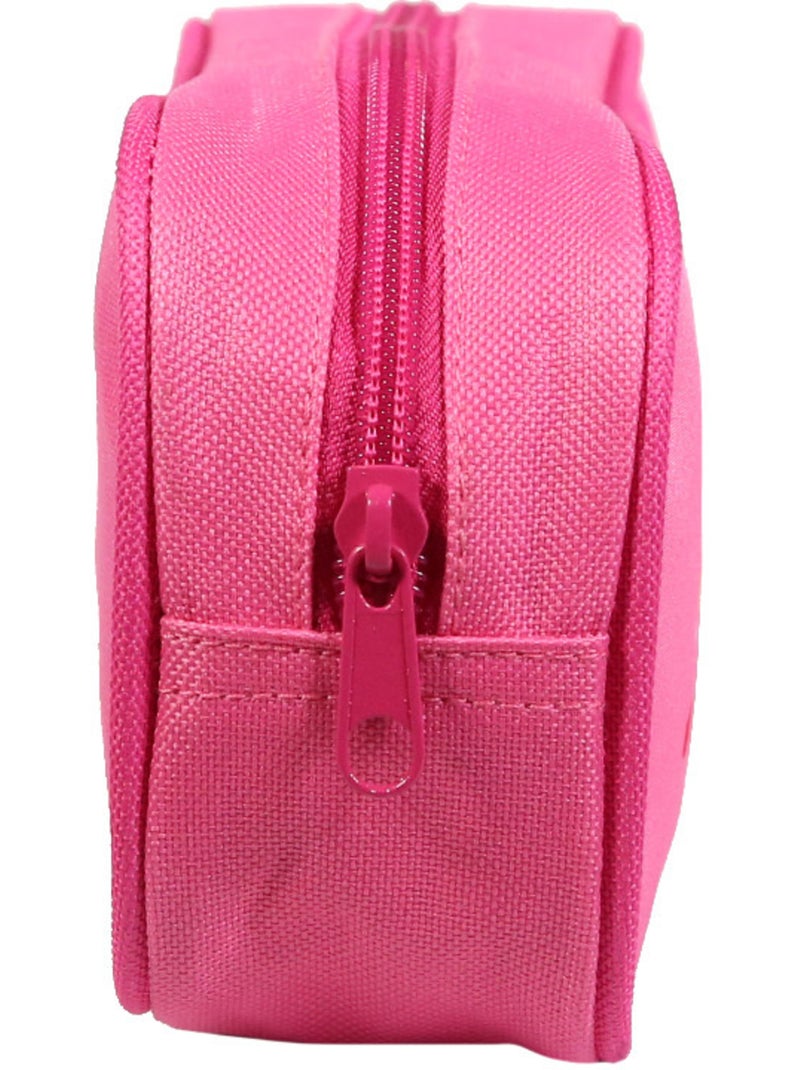 BAGTROTTER Trousse scolaire rectangulaire Disney Minnie Rose Arc en ciel Rose - Kiabi