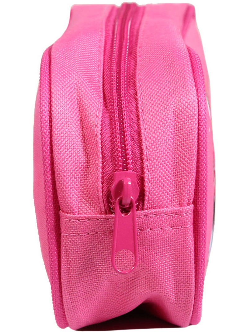 BAGTROTTER Trousse scolaire rectangulaire Disney Minnie Rose Fun Rose - Kiabi