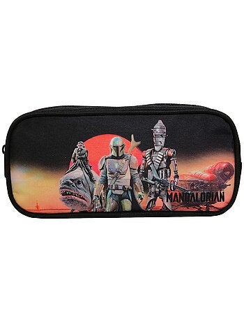 BAGTROTTER Trousse scolaire rectangulaire Disney Star Wars / The Mandalorian Multicolore