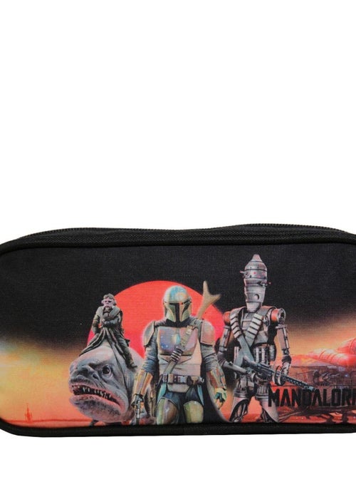 BAGTROTTER Trousse scolaire rectangulaire Disney Star Wars / The Mandalorian Multicolore - Kiabi