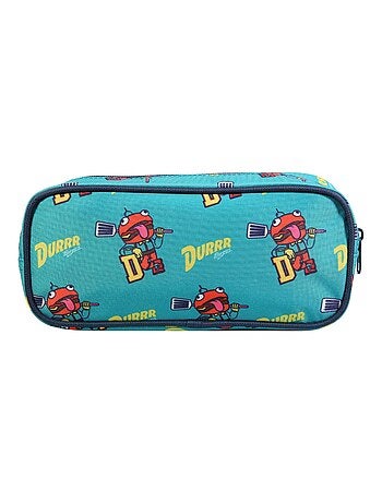 BAGTROTTER Trousse scolaire rectangulaire Fortnite Bleue
