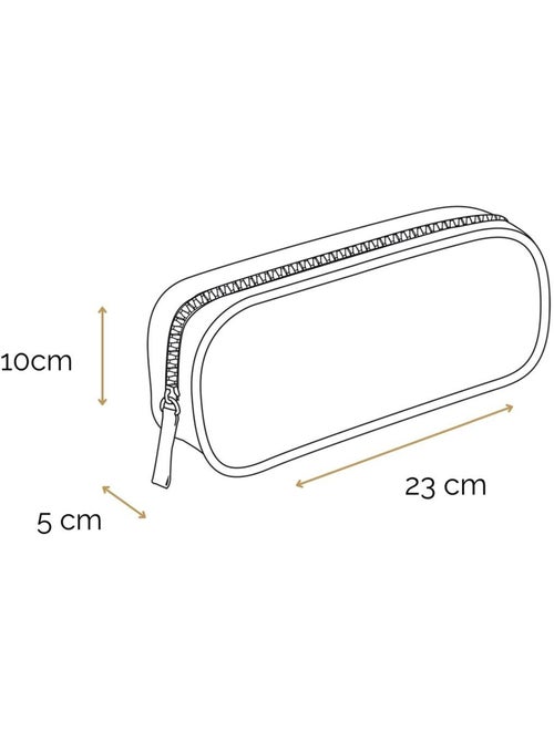 BAGTROTTER Trousse scolaire rectangulaire Jurassic World Noir T-Rex - Kiabi