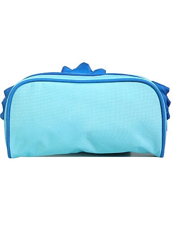 BAGTROTTER Trousse scolaire rectangulaire Kids Bleue Dinosaure