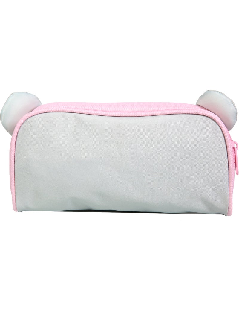 BAGTROTTER Trousse scolaire rectangulaire Kids Grise Koala Gris - Kiabi