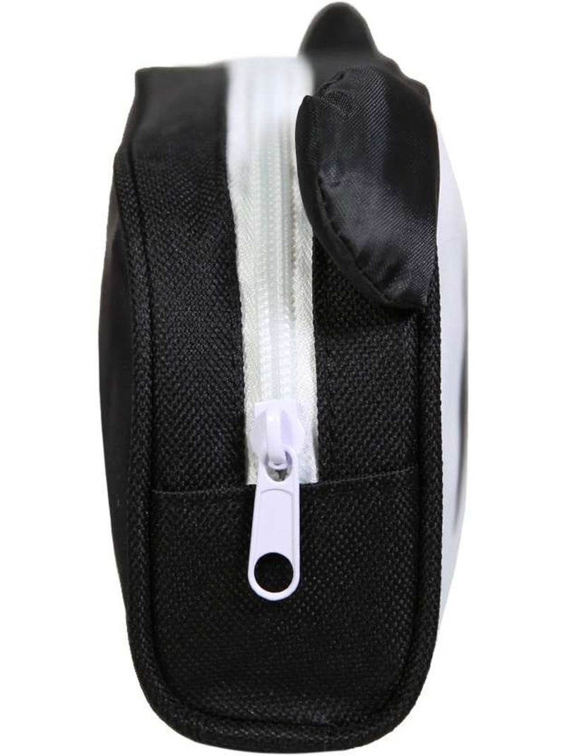 BAGTROTTER Trousse scolaire rectangulaire Kids Noire Panda Noir - Kiabi