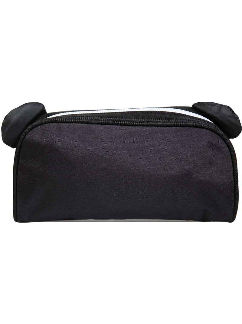 BAGTROTTER Trousse scolaire rectangulaire Kids Noire Panda Noir - Kiabi