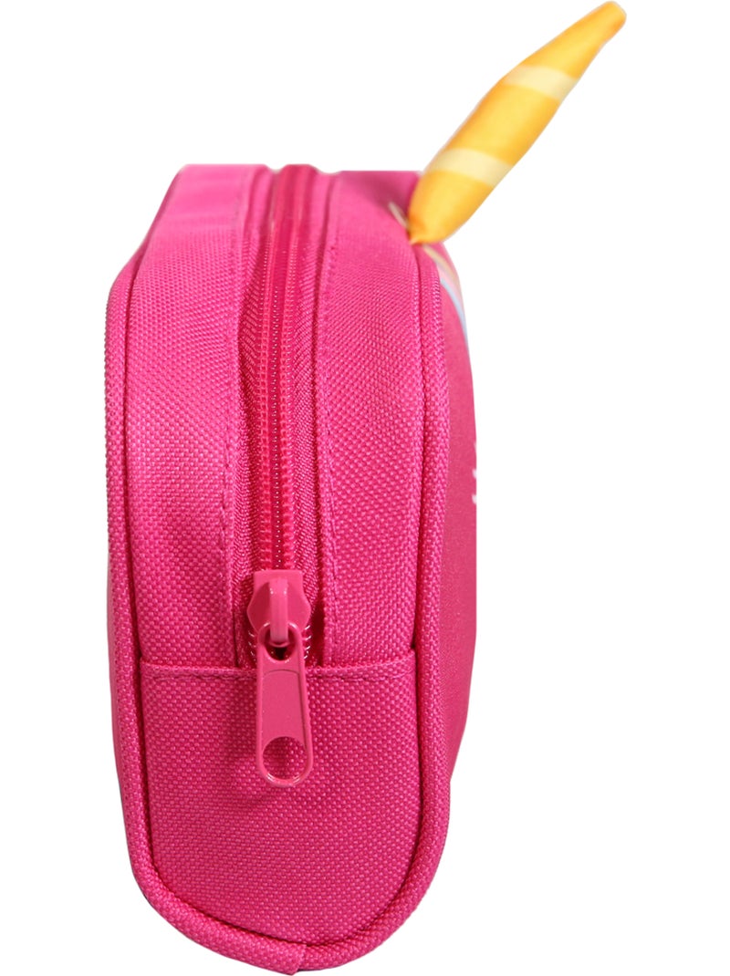 BAGTROTTER Trousse scolaire rectangulaire Kids Rose Licorne Rose - Kiabi