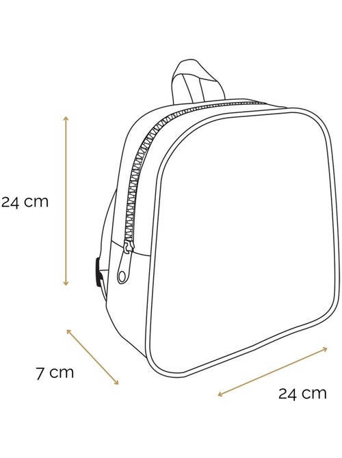 BAGTROTTER Trousse scolaire rectangulaire Kids Rose Licorne - Kiabi