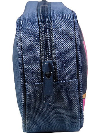 BAGTROTTER Trousse scolaire rectangulaire Lili Lou 3 chats Bleu