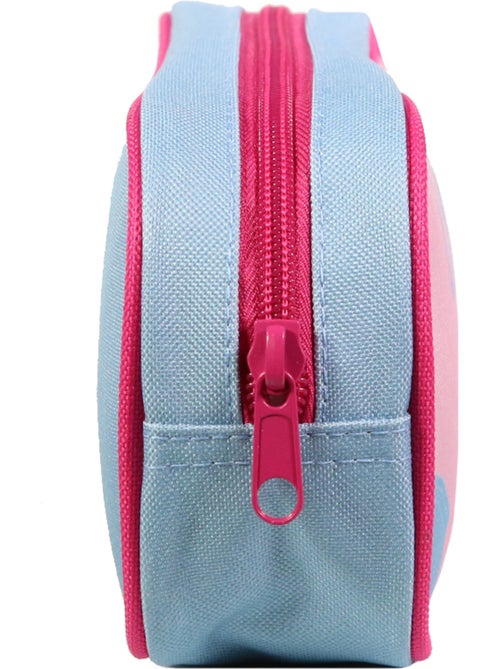 BAGTROTTER Trousse scolaire rectangulaire Lili Lou Rose - Kiabi