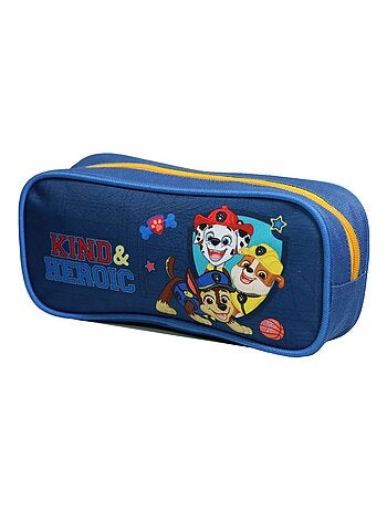 BAGTROTTER Trousse scolaire rectangulaire Pat'Patrouille Bleue