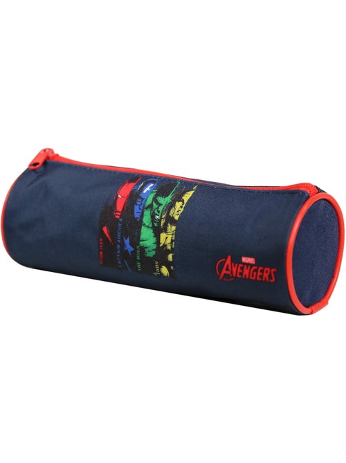 BAGTROTTER Trousse scolaire ronde Avengers Bleue - Kiabi