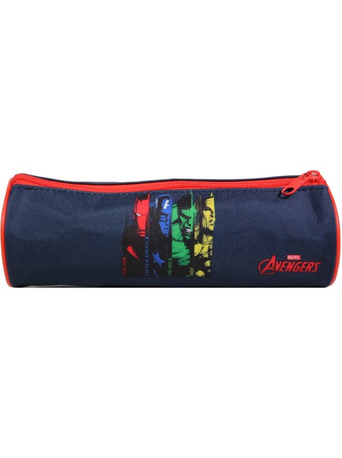 BAGTROTTER Trousse scolaire ronde Avengers Bleue - Kiabi
