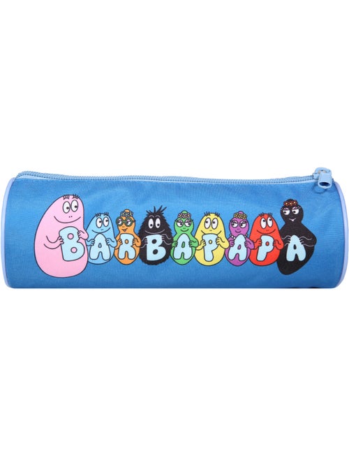 BAGTROTTER Trousse scolaire ronde Barbapapa Bleue - Kiabi
