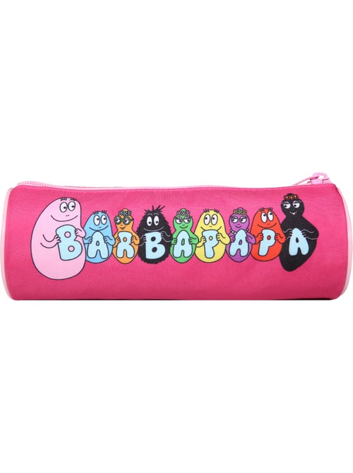 BAGTROTTER Trousse scolaire ronde Barbapapa Rose - Kiabi