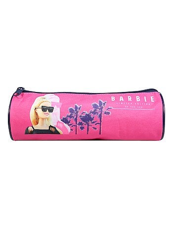 BAGTROTTER Trousse scolaire ronde Barbie Rose Californie