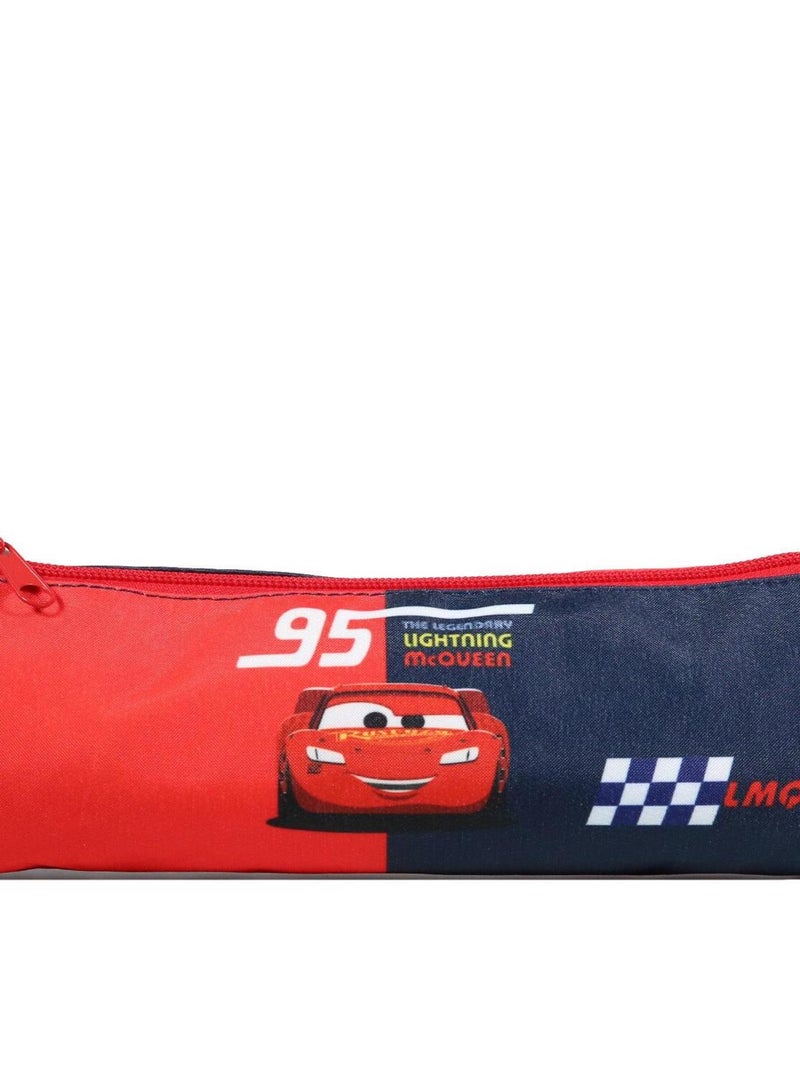 BAGTROTTER Trousse scolaire ronde Disney Cars Rouge et bleu Multicolore - Kiabi