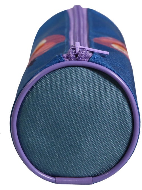 BAGTROTTER Trousse scolaire ronde Disney La Reine des Neiges Frozen Bleue - Kiabi